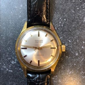 a Gruen precision wristwatch